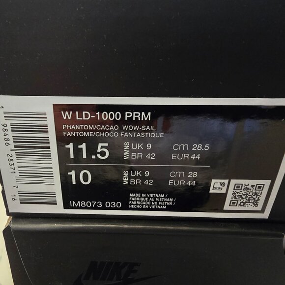 Nike Ld-1000 Premium Men's Fashion Sneakers Cow Print IM8073 030 Sz 10 NEW RARE - Picture 8 of 16